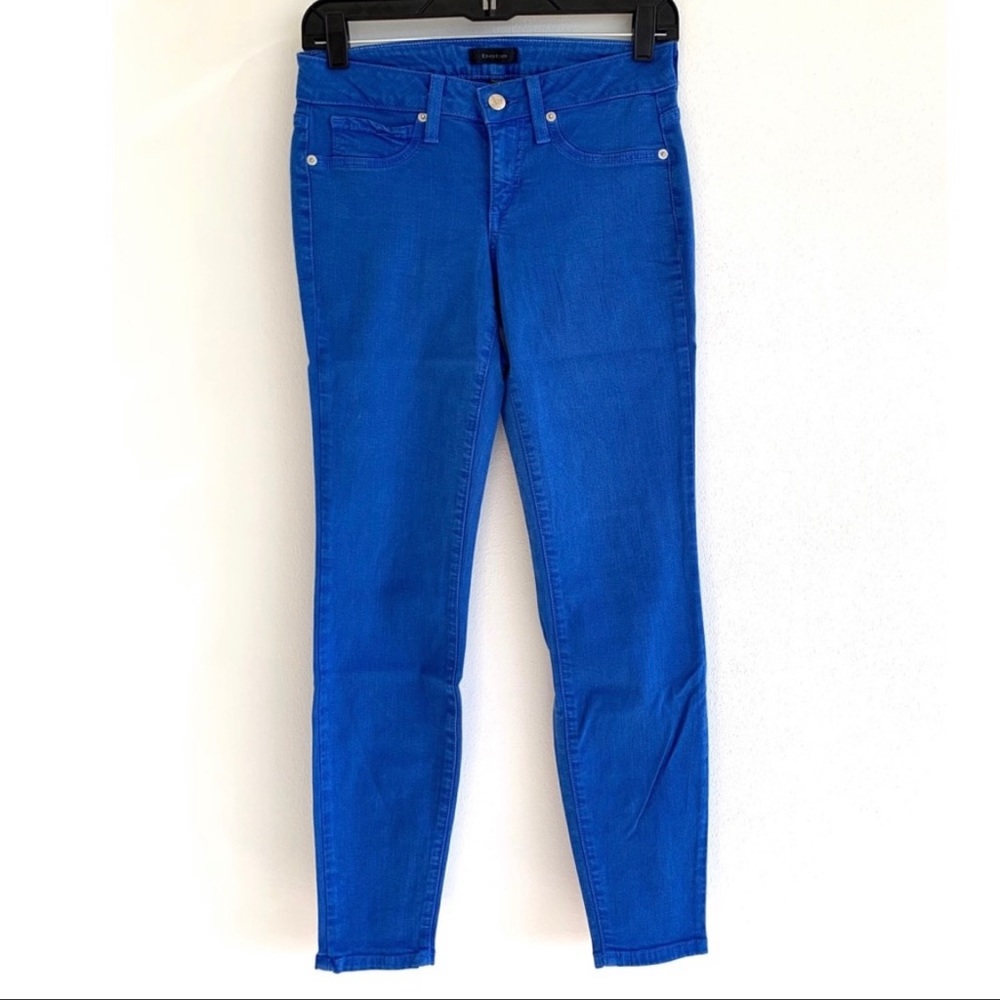 bebe Blue Skinny Jeans